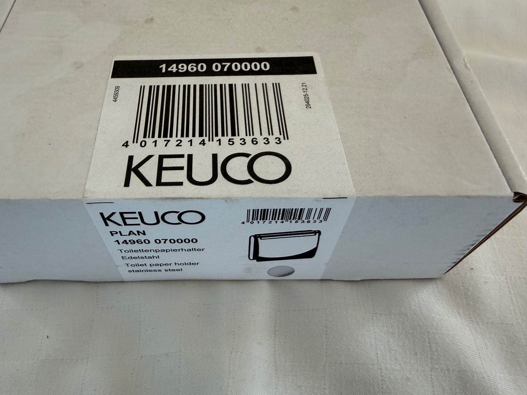 Keuco Sonstige Bad-Accessoires: Toilettenpapierhalter, Keuco, Edelstahl, Plan – Neu und originalverpackt aus Winterthur von efant12 1