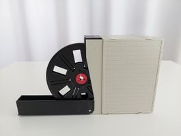 4 Stück BOLEX Filmspule Super 8 , 60 m , inkl. Archivbox