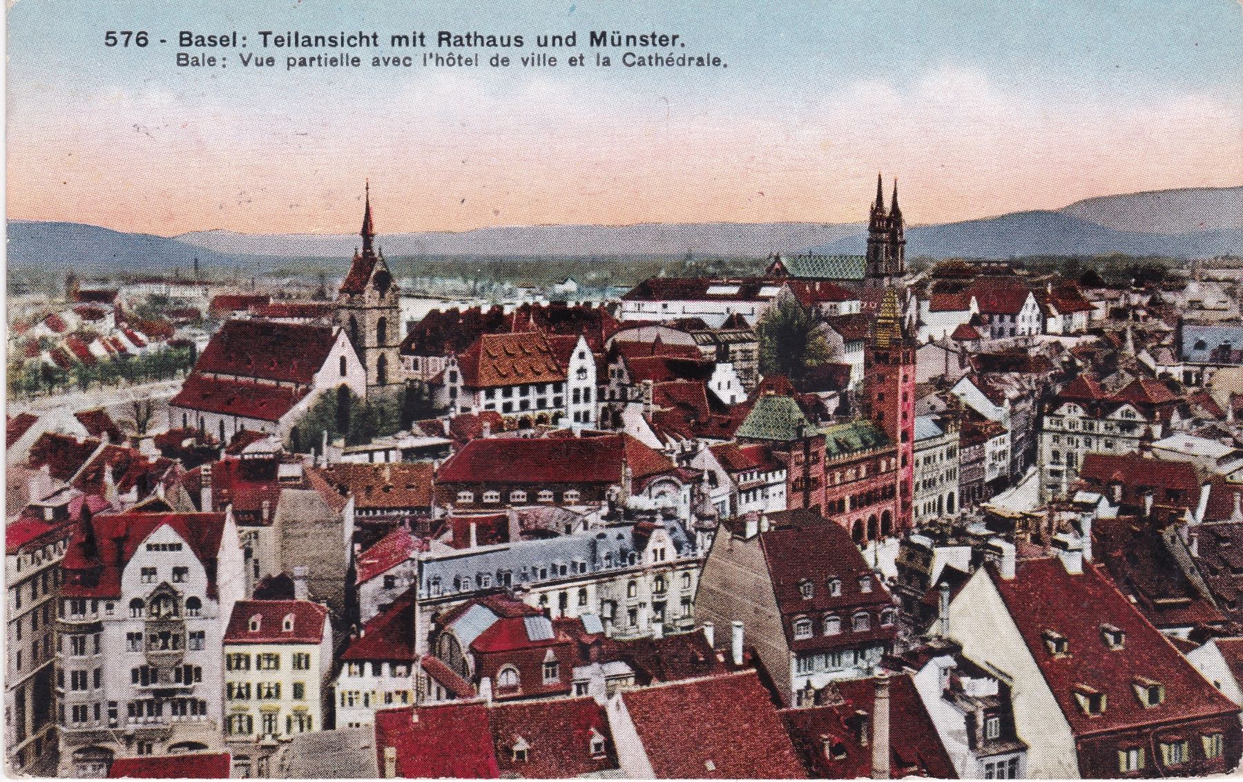 Cartoline postali: Lot Kanton Basel-Stadt – Usato da Baar venduto da dokuba 4