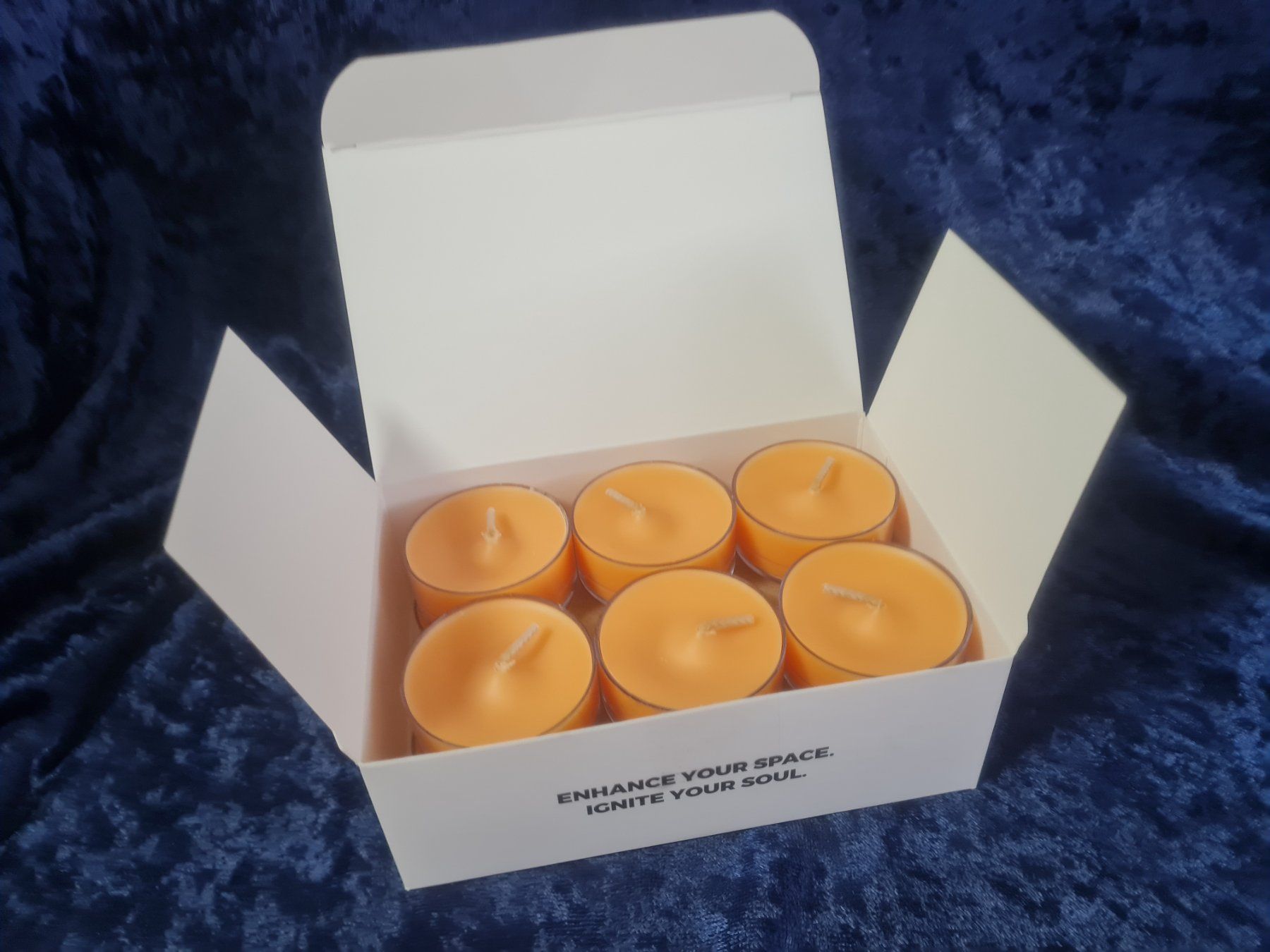 Partylite Candele: PartyLite - 12 Teelichter Happy, Mood – Nuovo e nell'imballaggio originale da Othmarsingen venduto da Kleibai