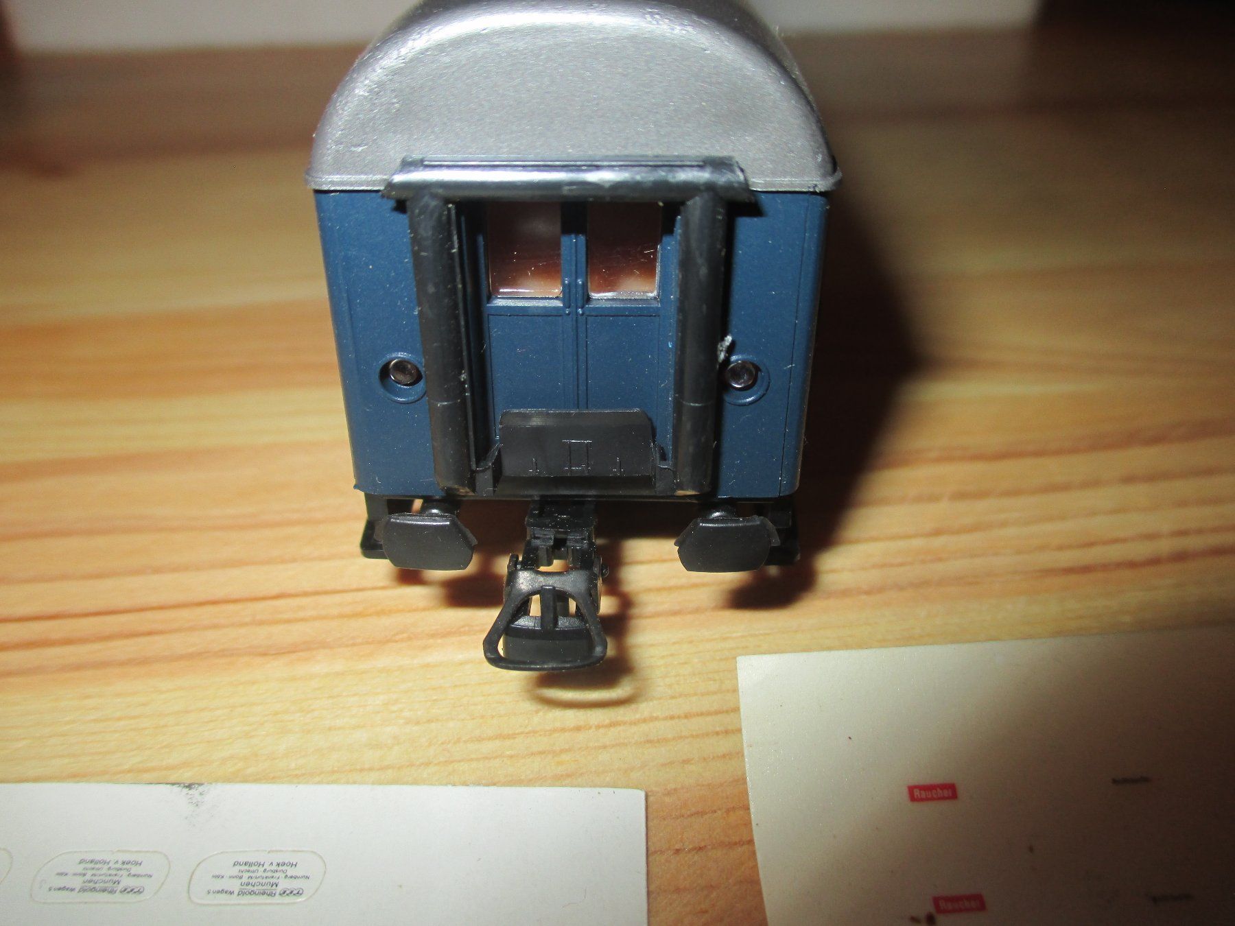Roco Modellini di ferrovie: Roco H0 Touropa Wagen AC – Usato da Breitenbach venduto da anti11 1