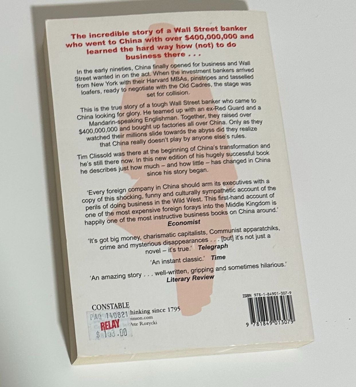 Libri: Mr. China – Tim Clissold – Usato da Dübendorf venduto da TrimTrend 1