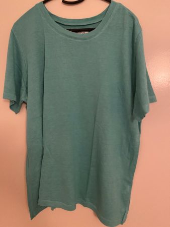 T-shirt turquoise Migros Essentials XXL, parfait été!
