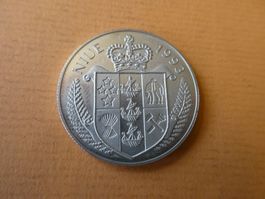 Niue 1993, 5 Dollars - Silber   unzirkuliert