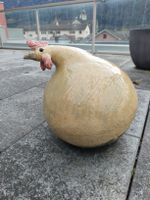 Dekorative Keramik Henne - Frühlingsdeko für Garten!