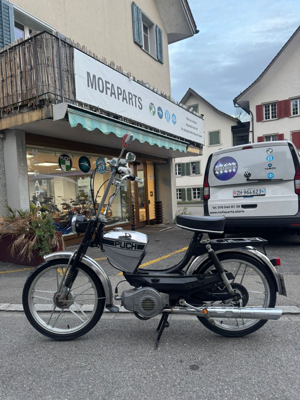 Puch Ciclomotori: Puch x30 mit Ausweis – Usato da Schmerikon venduto da Mofaparts