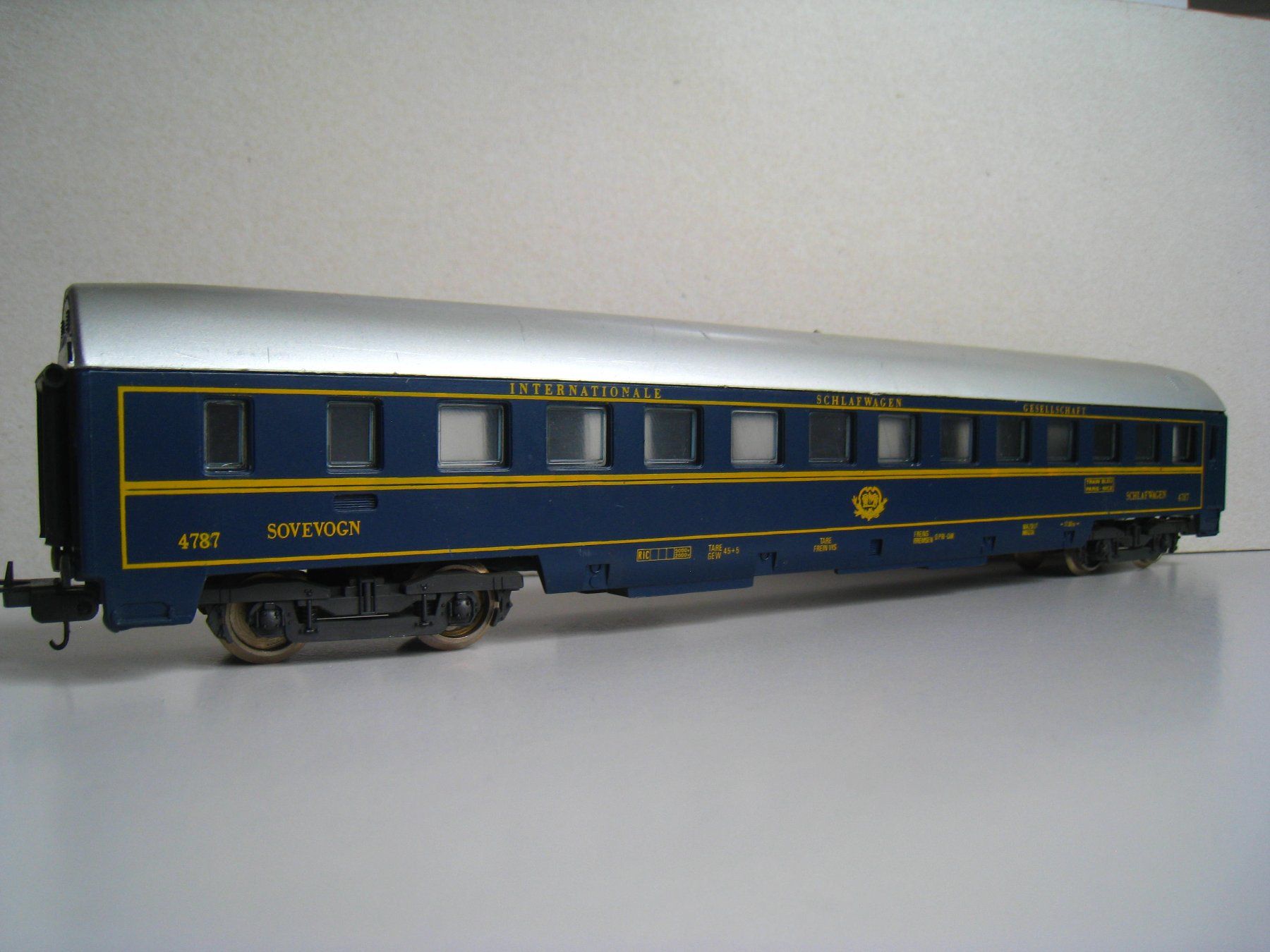Lima Modellini di ferrovie: Lima CIWL Schlaf-Wagen Nummer 4787,  9203 – Usato da Buchs ZH venduto da swiss-train 5