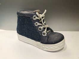 ❗AKTION  2.- Fr. !!❗toller Turnschuh als Kasse - Jeans Stoff