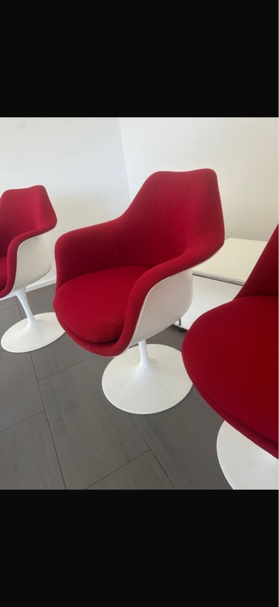 Knoll Sedie: 4x Eero Saarinen Tulip Knoll International – Usato da Fribourg venduto da dz82 3