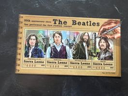 2015  The Beatles Sierra Leone Sonderblock **  (A58)