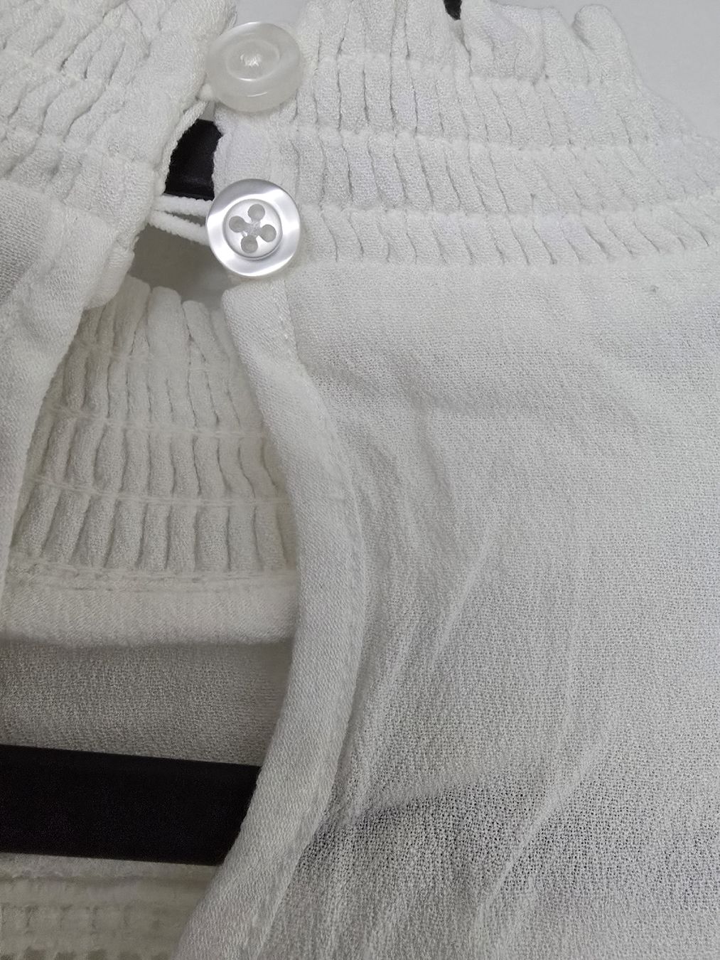 Vero Moda Camicette: Boho Bluse von Vero Moda Gr. XS weiss – Usato da Lenzburg venduto da Lavendercupcake 5