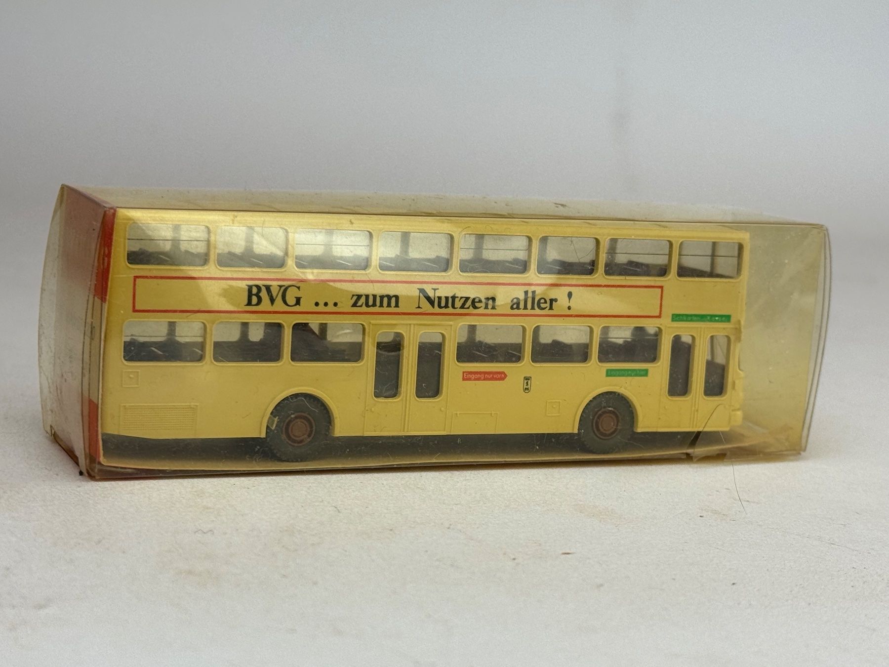 Wiking Modellini d'auto: VE1- Wiking MAN SD 200 BVG – Usato da Elm venduto da Wikmtz 1