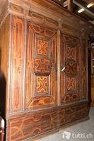 Schrank Barock 200 Jahr Kleistermalerei