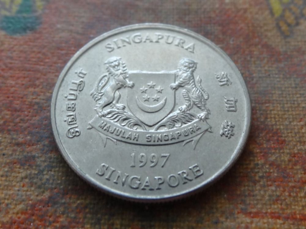 Tutti le monete: SINGAPOUR  20  Cents  1997 – Usato da Romanel-sur-Lausanne venduto da Swift13 1