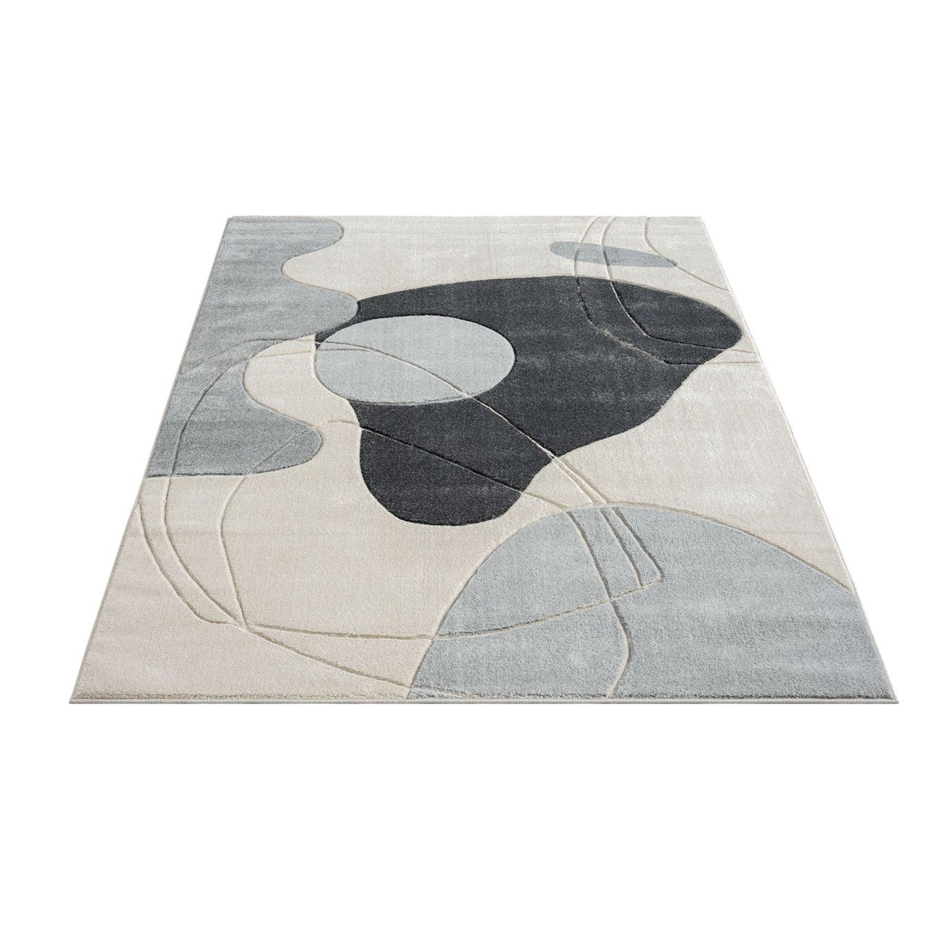 Tappeti: Teppich Bonito 7158 Grau, 160x230 cm – Nuovo e nell'imballaggio originale da Reinach AG venduto da carpethouse 5