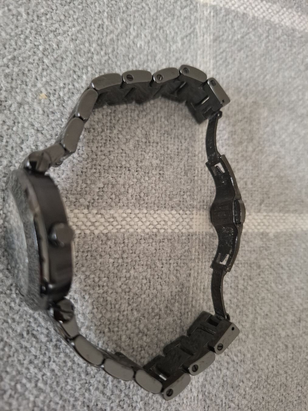 Fossil Orologi: Fossil Keramik Uhr Anthrazit – Usato da Männedorf venduto da Einhornmama 2