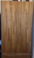 Massiver Eichenholz Kleiderschrank, hochwertig & sehr stabi