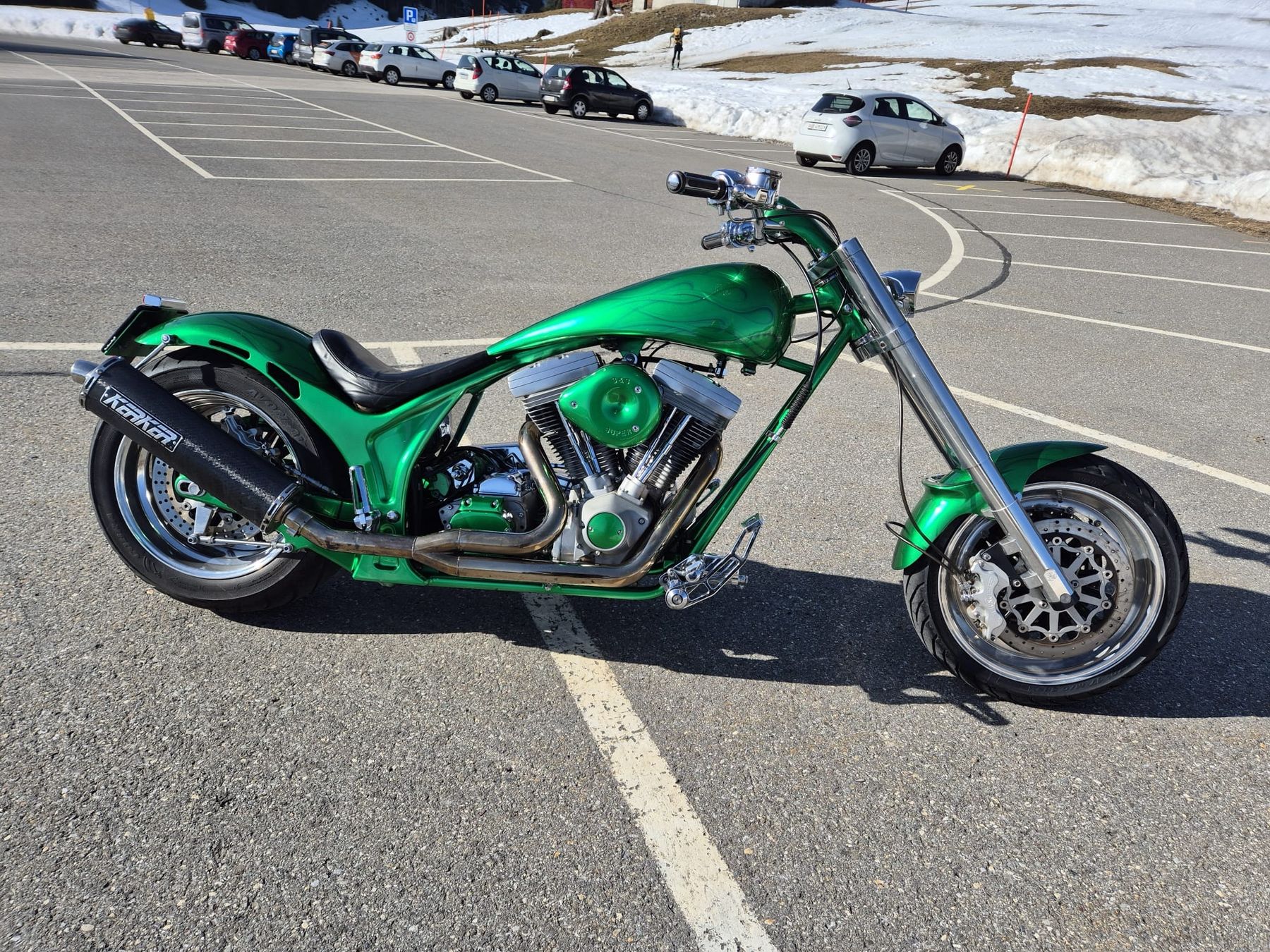 Chopper: Harley-Davidson Swissperformance Burnout – Usato da Grabs venduto da SOB96