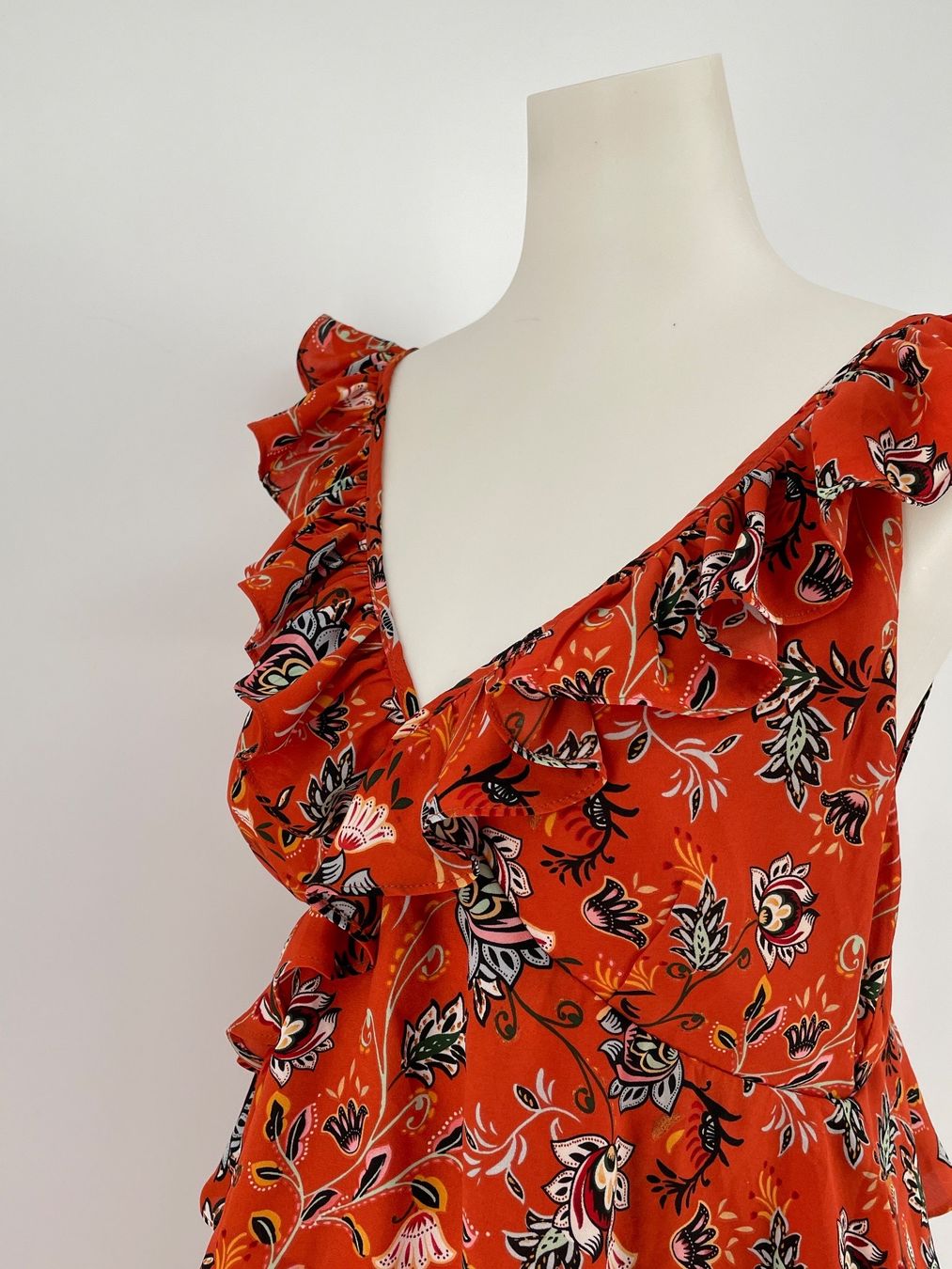 Vestiti: Blumenkleid mit Volant Gr. M/L – Usato da Auenstein venduto da moin. 4