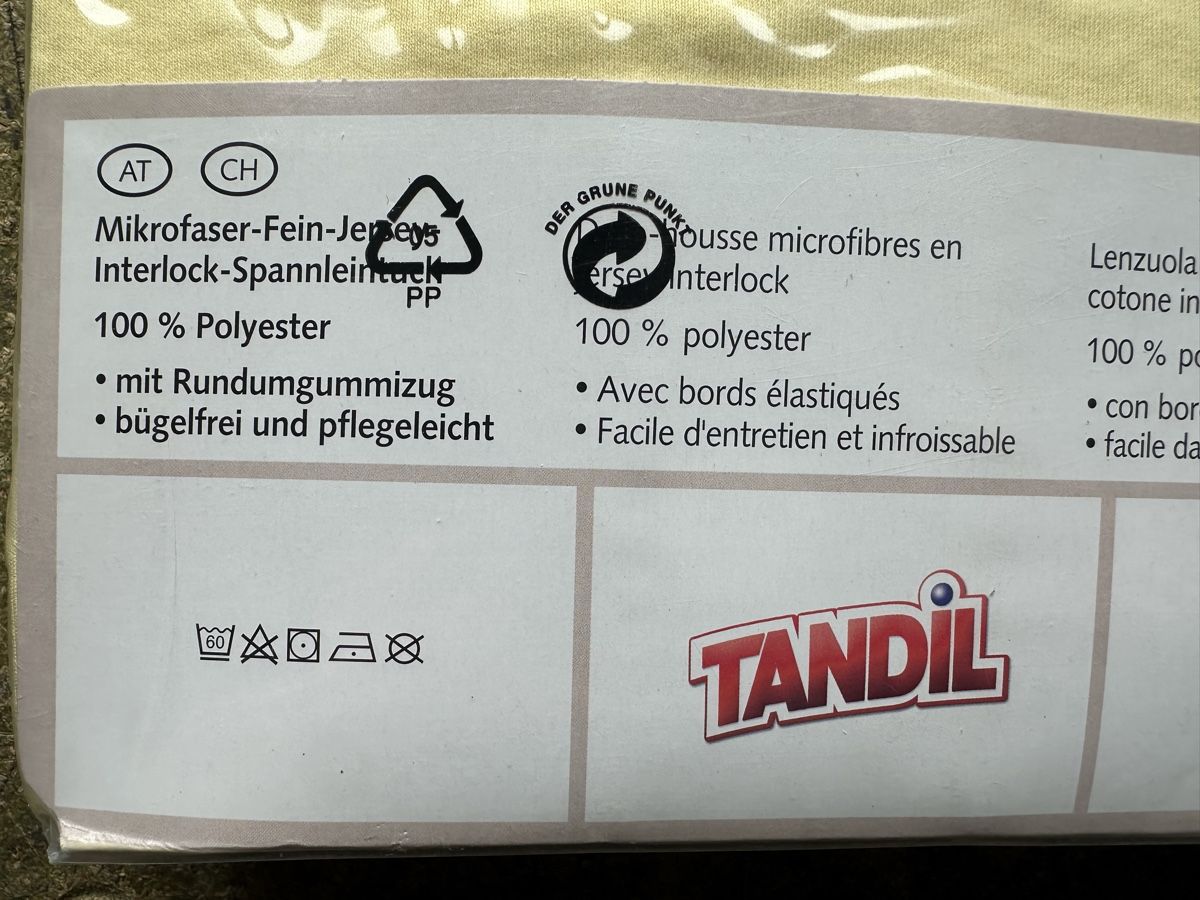 Biancheria da letto: Mikrofaser Spannleintuch Jersey Interlock – Nuovo e nell'imballaggio originale da Zollikofen venduto da Taximan89 1