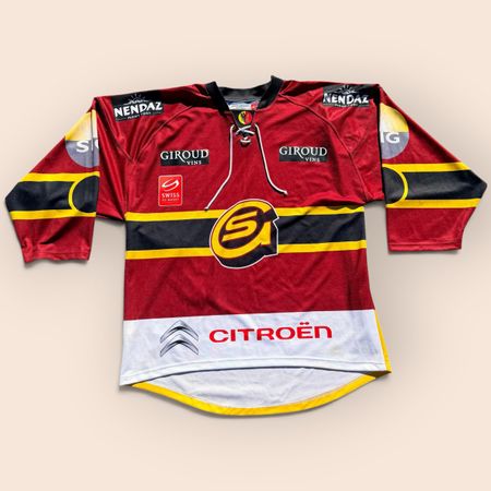 Maillot Genève Servette HC GSHC Interhockey vintage