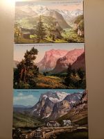Antike Ansichtskarten, Kl. Scheidegg, Wetterhorn, Top!