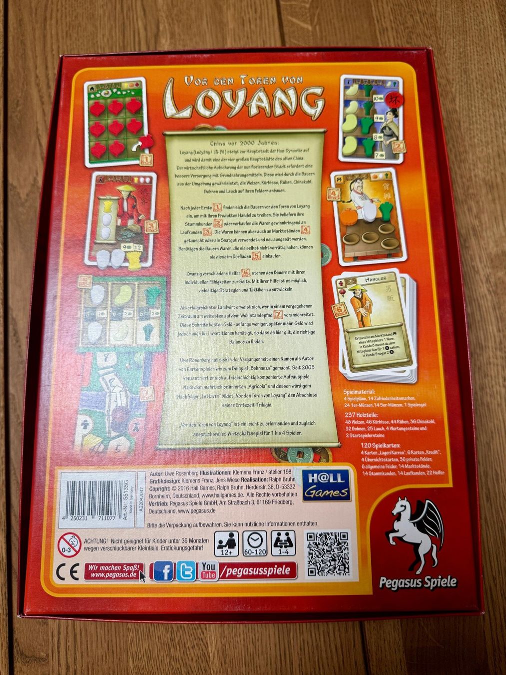 Pegasus Spiele Giochi: Vor den Toren von Loyang – Usato da Villigen venduto da chrishacky 1