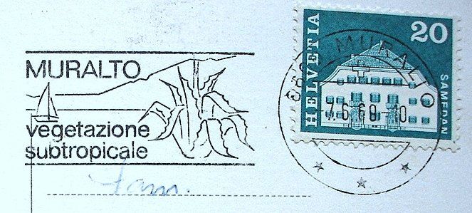 Cartoline postali: LOCARNO Schiff-Lände – Usato da Jona venduto da philajona 1