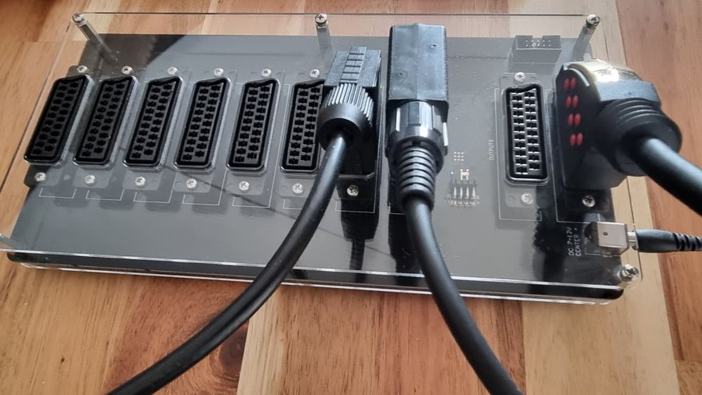 Hydra 2 Revised SCART Switch: Dull colors on PVM 1342Q : r/crtgaming