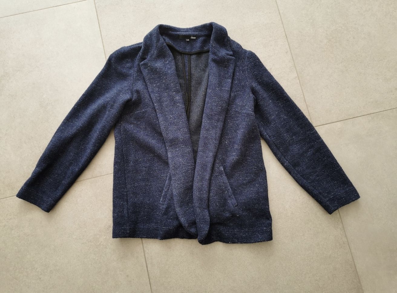 Giacche: Jaquette / blaser bleu et blanc oversize taille 38 – Usato da Longirod venduto da DigiSmart