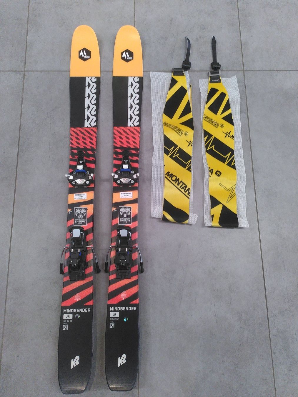 K2 Skis: Skitourenset K2 Mindbender Junior 119cm – Gebraucht aus Scuol von Marco-Sport-Scuol