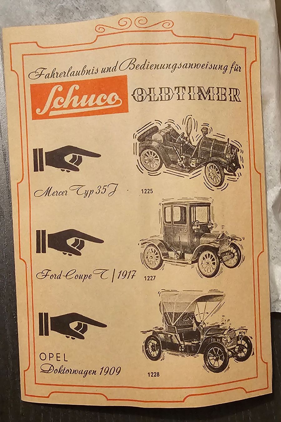 Schuco Modellini d'auto: Schuco Oldtimer – Nuovo e nell'imballaggio originale da Balsthal venduto da nidja13 3