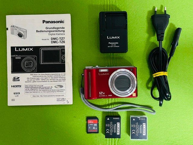 Panasonic Fotocamera: Digitalkamera Panasonic DMC-TZ7 – Usato da Oberrieden venduto da Ket25