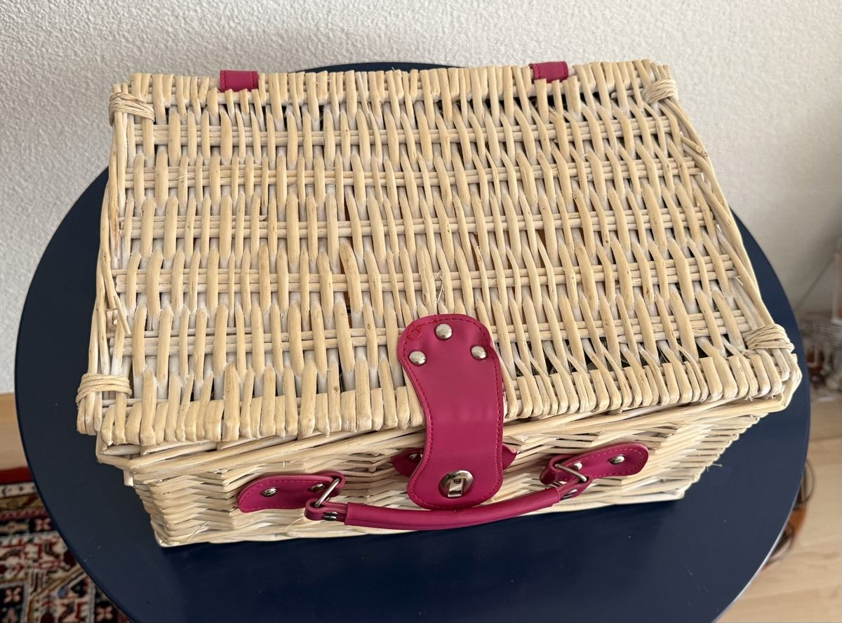 Altro per la casa: Picknickkorb mit 2 Gläsern und Besteck neuwertig – Usato da Wangen SZ venduto da hame1945 2