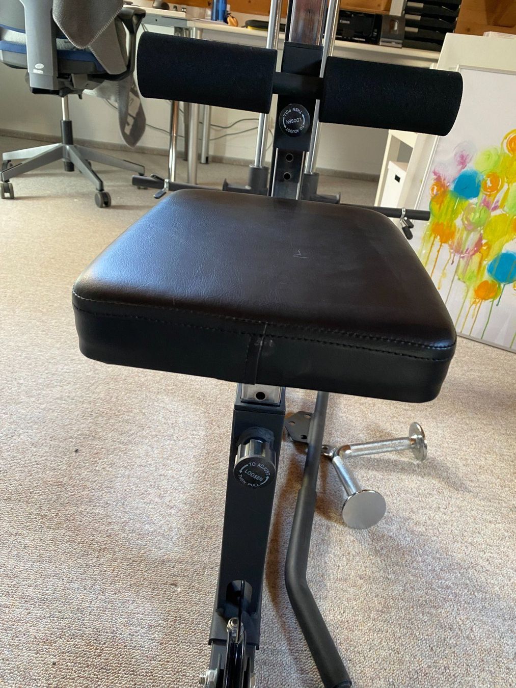 Hometrainer: Latzugstation in schwarz – Usato da Chur venduto da san_52nq 6