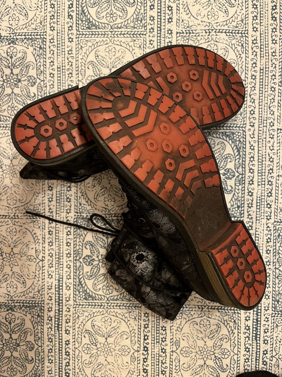 S.Oliver Scarpe da donna: Stiefelette s.Oliver mit Blumenmuster – Usato da Winterthur venduto da Ste_Uho 2