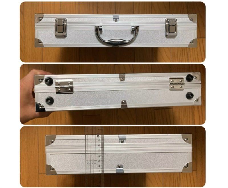 Valise aluminium vide, sans trolley