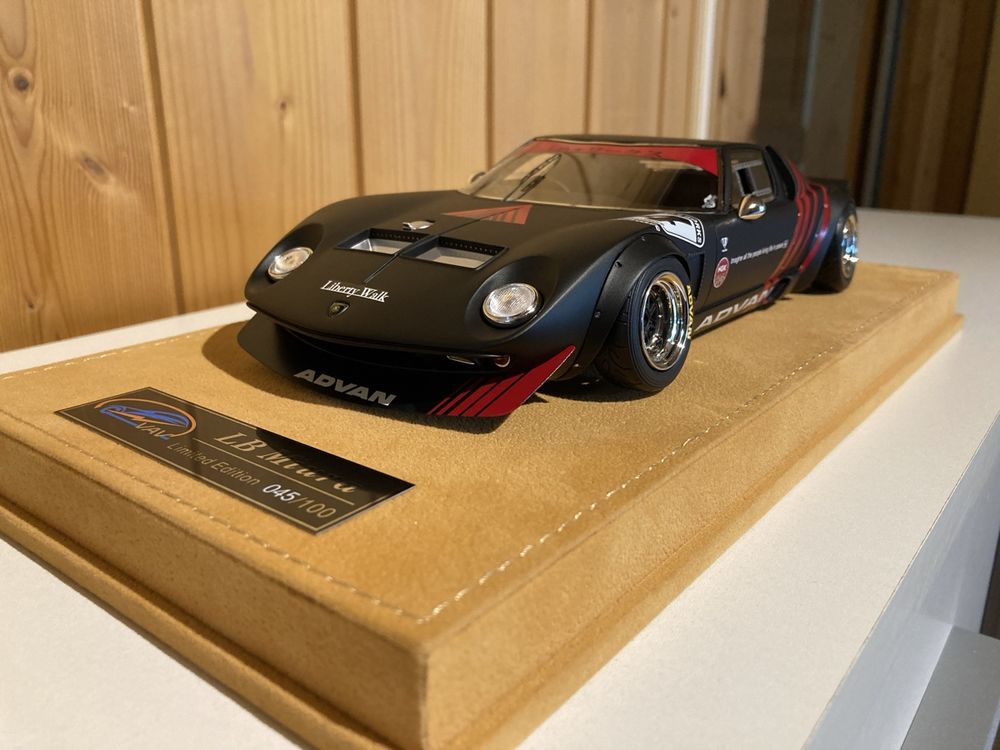 1:18 Lamborghini Miura Liberty Walk Advan Edition (VAV) (Neu