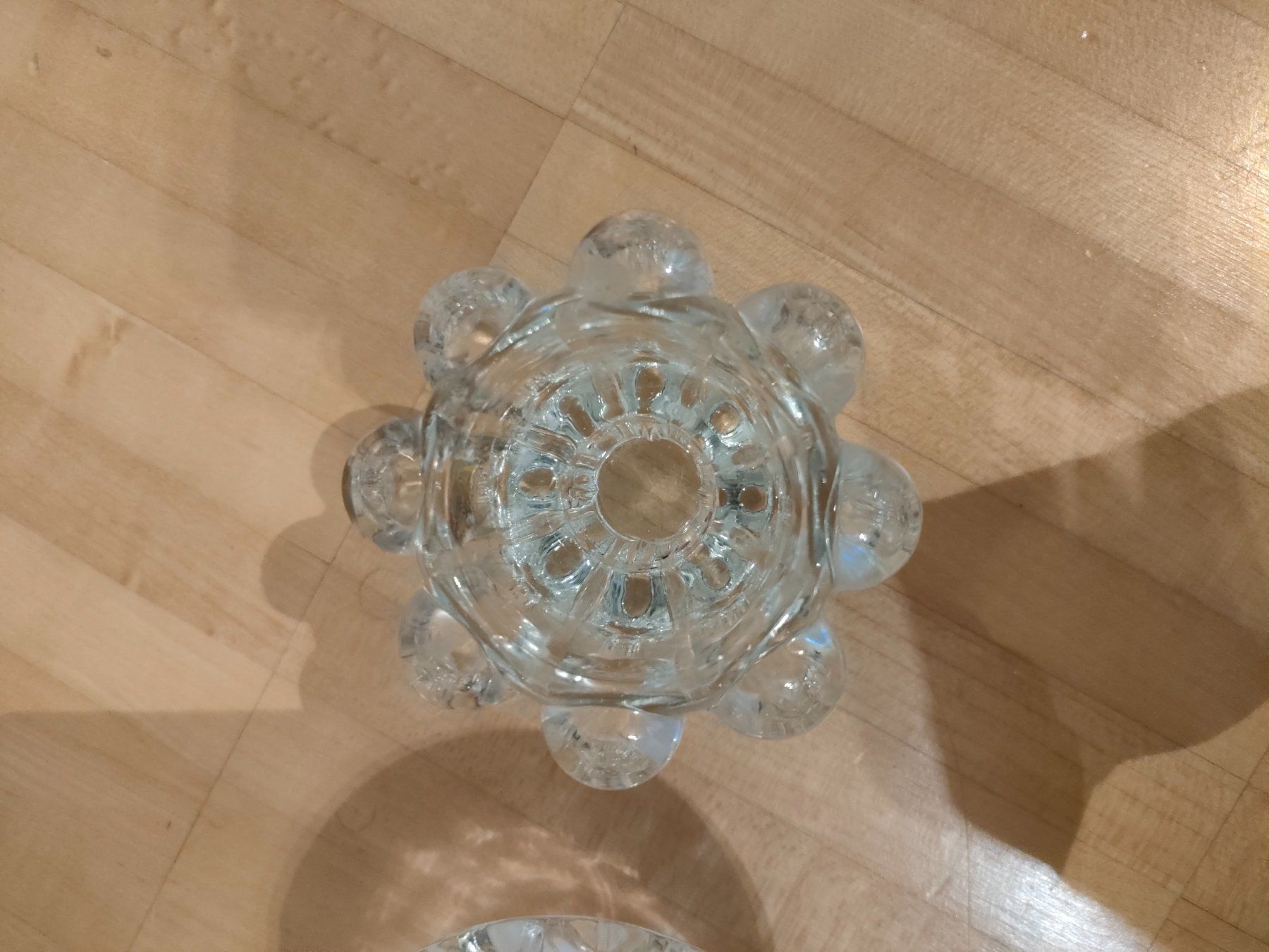 Portacandele: Kerzenhalter - Glas - 2 Stk – Usato da Wiesendangen venduto da s_er 3