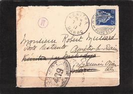 Zensur: Genf - Marokko , SBK Nr.109 , 26.l.1917