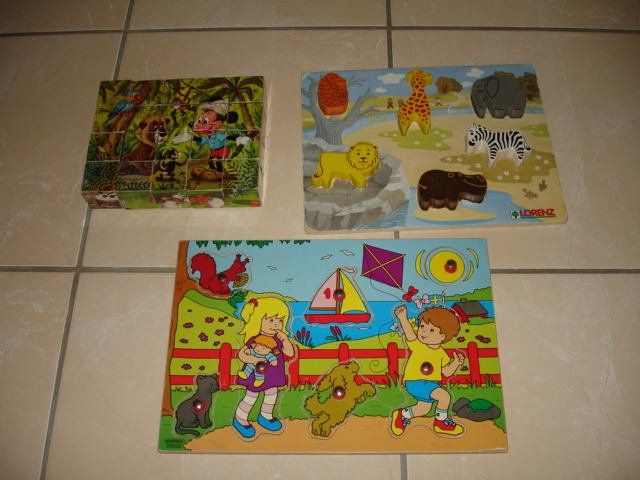 Puzzles: 3 Verschiedene Puzzles Kinde Lern und Spiel – Gebraucht aus Bülach von samang