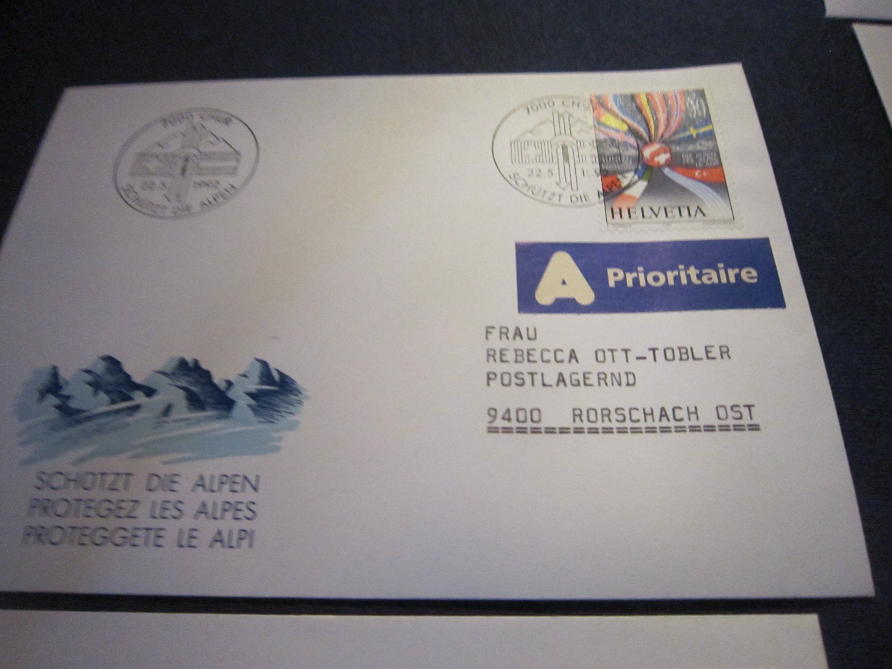 Tutti i francobolli: CH 1992 FDC GEmeinschaftsausgabe 2 x mit AK Stempel – Usato da Gordola venduto da Polentaefung 3