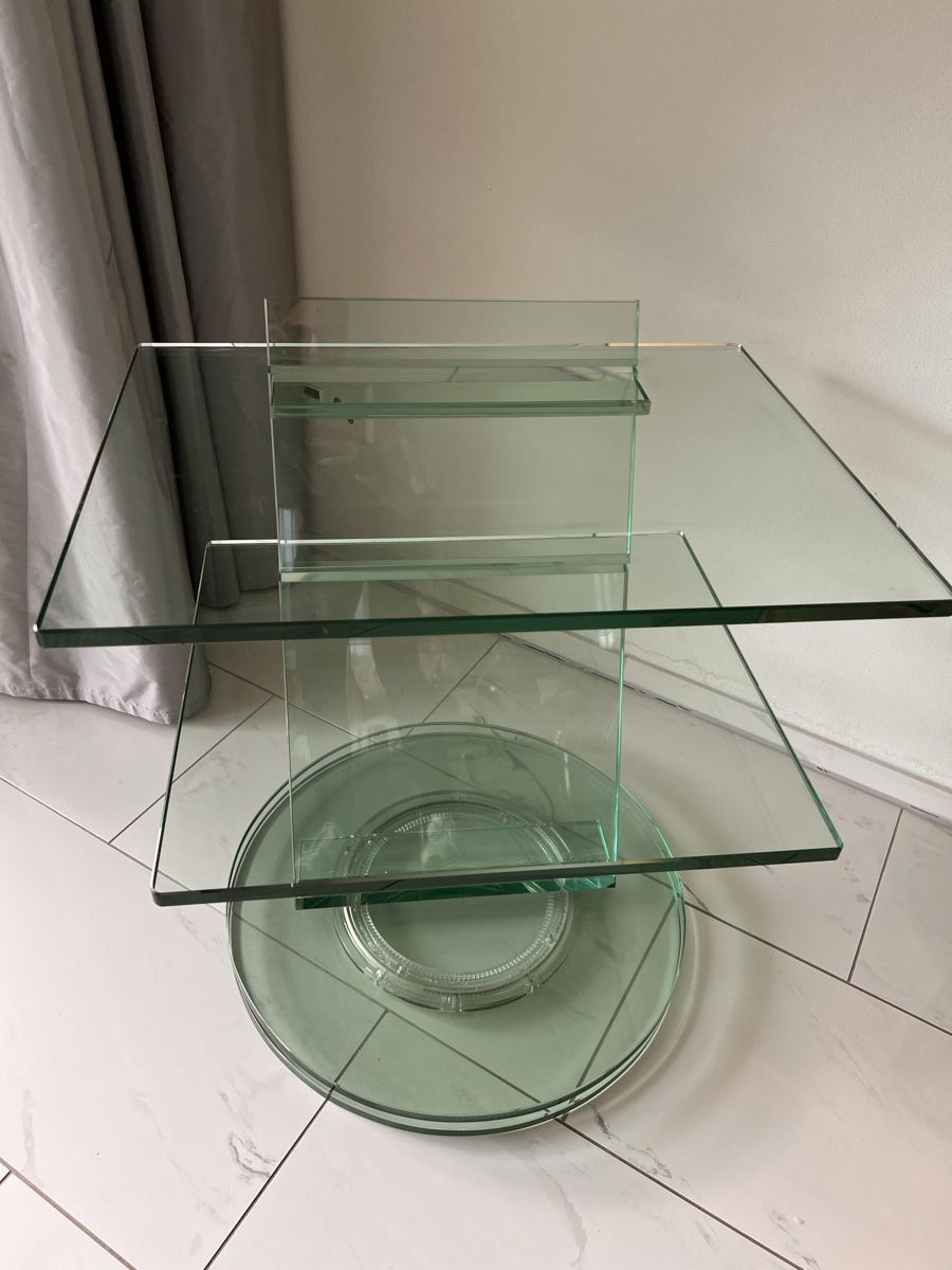 Mobili TV: Designer TV Fernseh Möbel Glas – Usato da St. Gallen venduto da den_xnp2 1