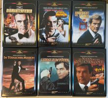 James Bond 007 DVD Sammlung (12 movies) Top Zustand