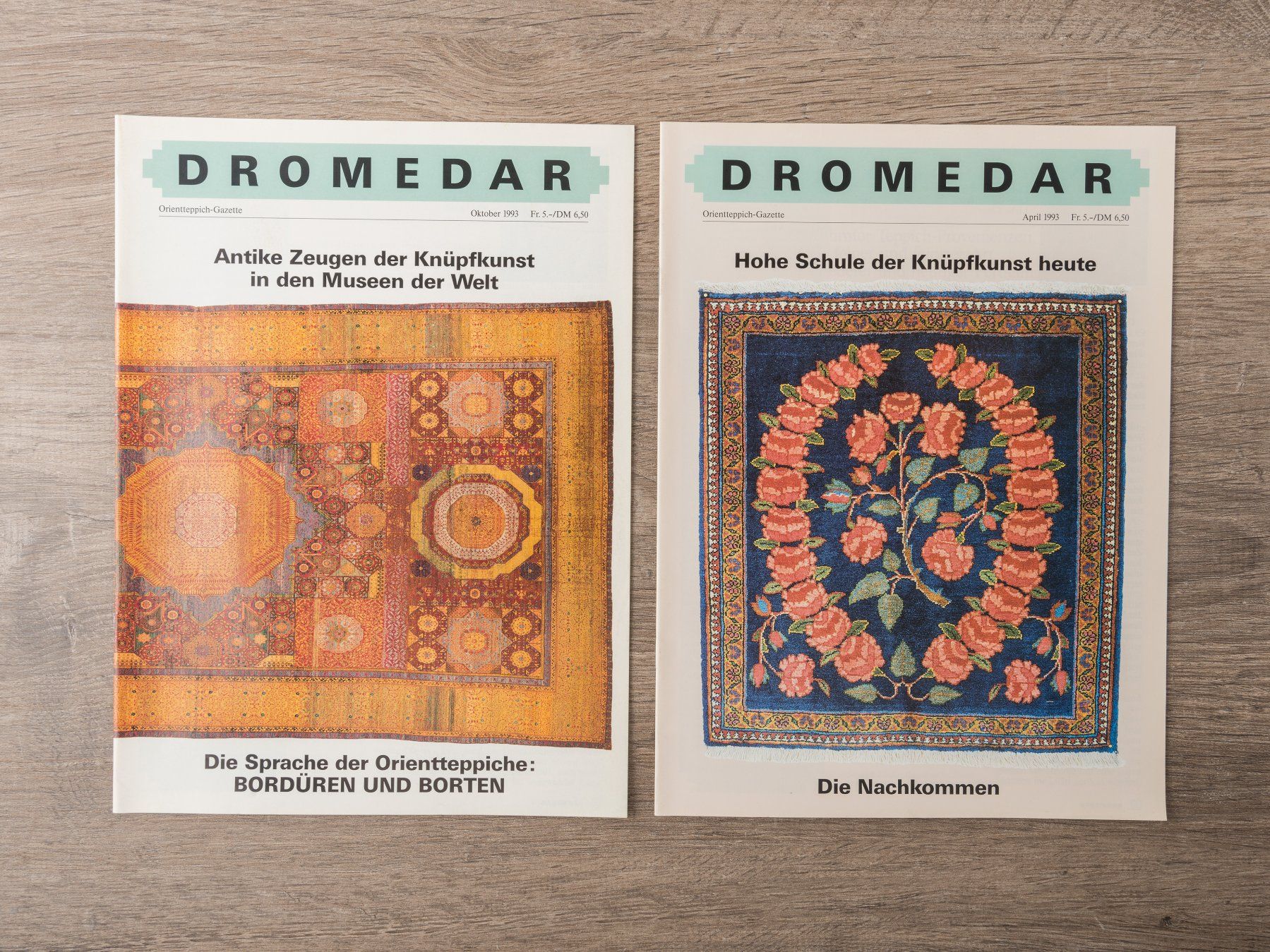 Riviste & Magazine: Magazin Dromedar Orientteppich-Gazette, 18 Hefte mit Mappe – Usato da Ziefen venduto da sin_2chk 8