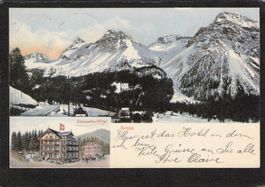 Arosa GR , Hôtel Alexandra , gel. 1906