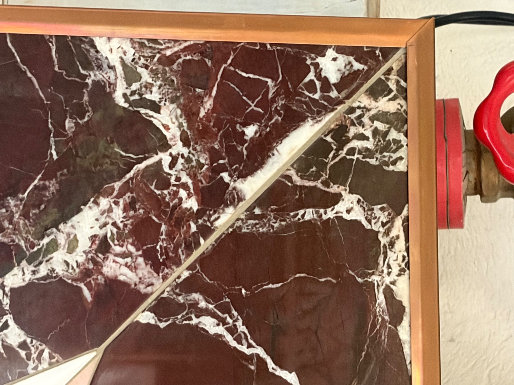 Tutte le decorazioni: Rosace étoile en marbre unique, décoration faite main – Nuovo (secondo la descrizione) da Corseaux venduto da lou_tr8l 3