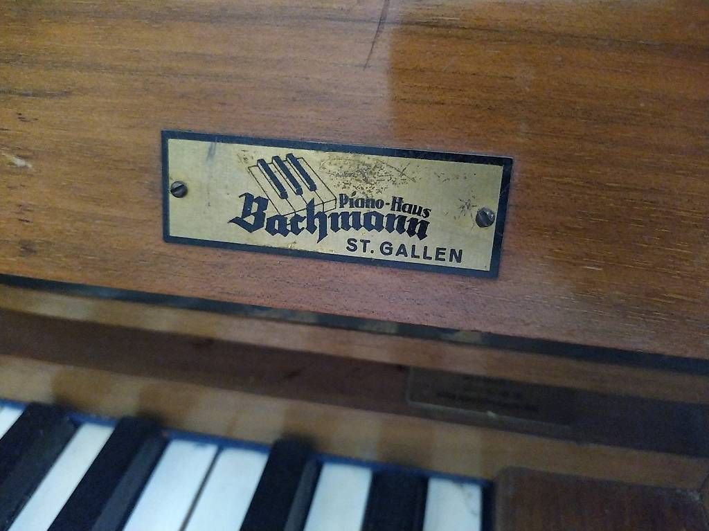 Strumenti musicali: Klavier Piano B. Biegler Rorschach – Usato da Zumholz venduto da retro68 3