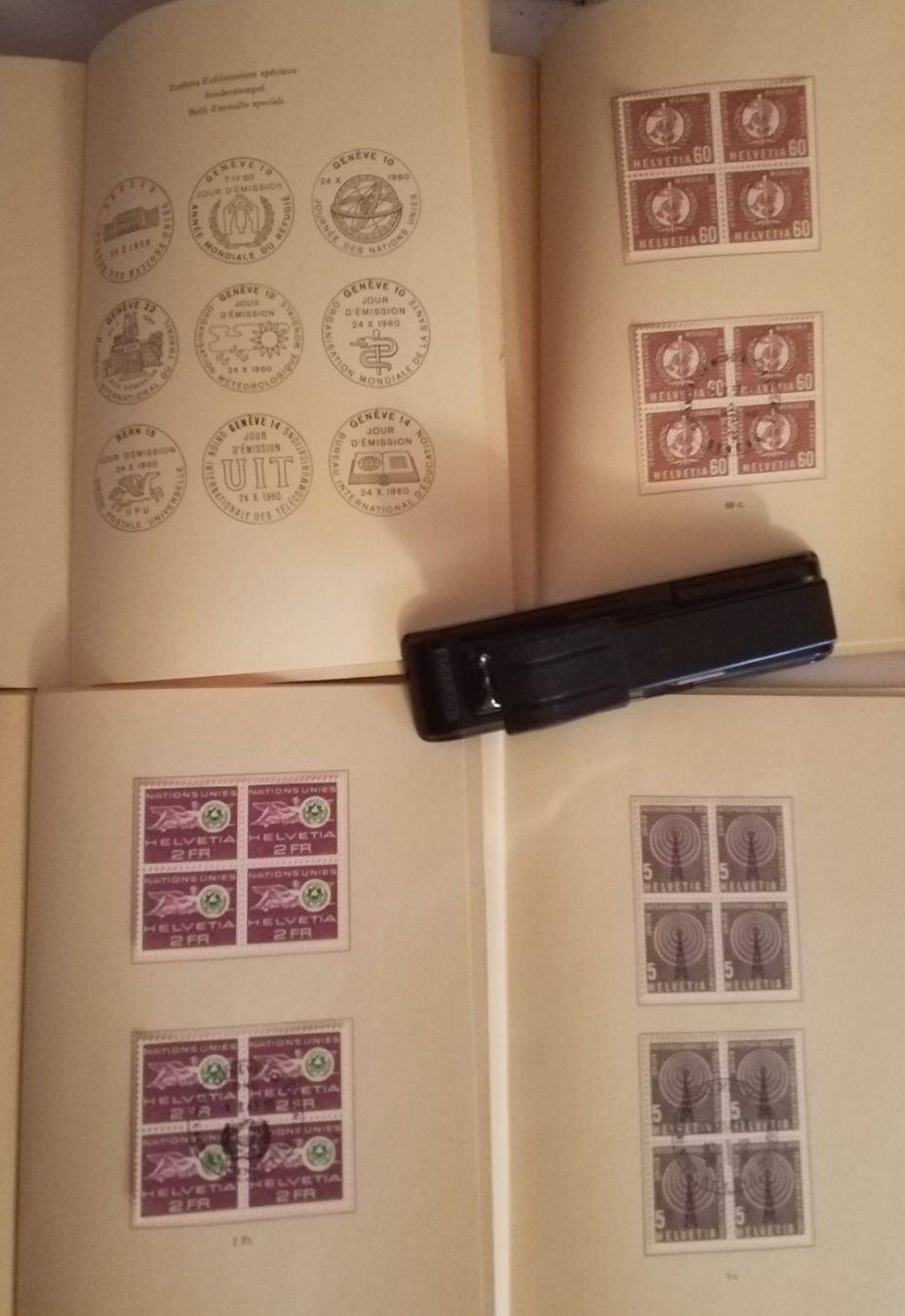 Tutti i francobolli: 11 verschiedene Geschenkhefte, Ämter im 4-Block ET Kt. 830++ – Nuovo (secondo la descrizione) da Baden venduto da Eggi 4