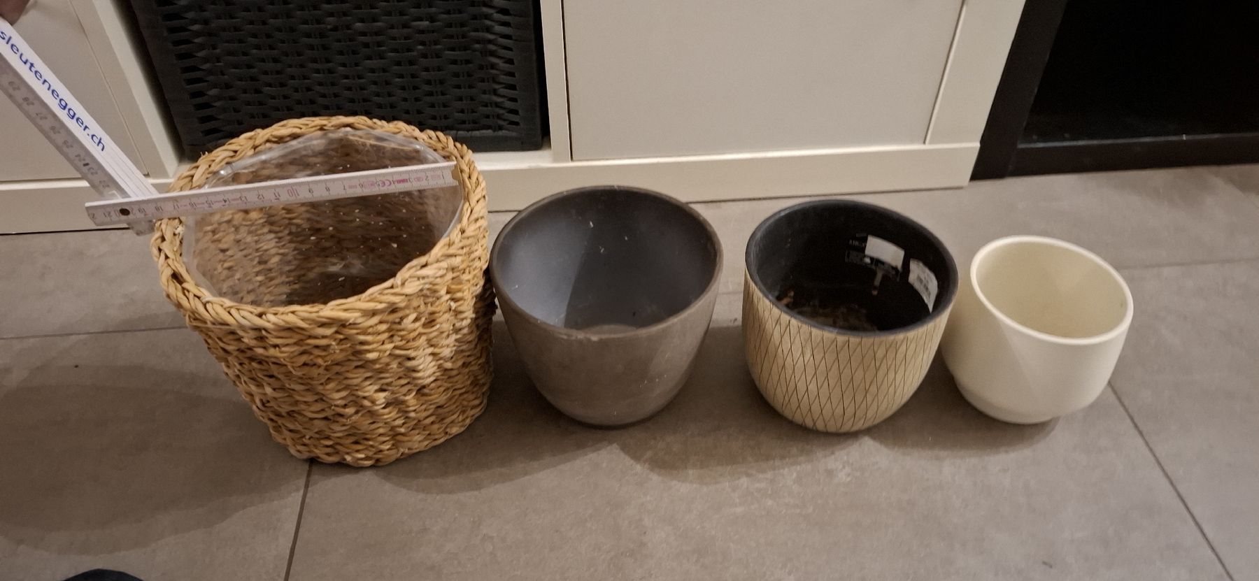 Pots de fleurs: Pots et cache-pots à vendre – D'occasion à Neuchâtel par dam_gms7 3